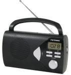 Metronic 477205 radio Portatile Digitale Nero