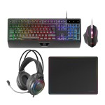 Mars Gaming MCP124PRO tastiera Mouse incluso USB Q...