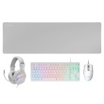 Mars Gaming MCP-RGB3W tastiera Mouse incluso USB F...