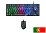 Mars Gaming MCPTKLPT tastiera Mouse incluso USB Po...