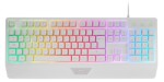 Mars Gaming MK124 tastiera USB Portoghese Bianco