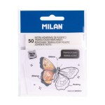 Milan 411260050 etichetta autoadesiva Quadrato Rim...