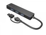 NATEC Mayfly USB 3.2 Gen 1 (3.1 Gen 1) Type-A + Ty...
