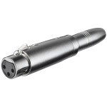 Adattatore Xlr Femmina 3 Poli - 6,35Mm Femmina