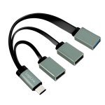 Compra Hub Usb Tipo C A Coda Con 2 Porte Usb 2.0 E 1 Port... Hub Usb Tipo C A Coda Con 2 Porte Usb 2.0 E 1 Port...