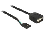 Cavo Adattatore Usb 2.0 Femmina - Pin 4 Poli Cm 40