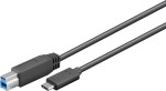 Cavo Da Usb-C™ A Usb-B, 1 Mt, Nero