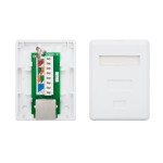 Nanocable 10.21.1601 presa energia RJ-45 Bianco