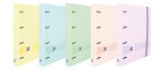 Oxford 400174550 raccoglitore ad anelli A5 Blu, Co...