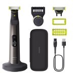 Philips Oneblade 360 Qp6652/61 Kit Regolabarba + B...