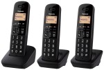 Telefon0 Cordless Pan Tgb612 Nero Trio 18Ore/Id Ch...