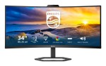 Philips Monitor Curvo 34 Wled Va 21:9 Uwqhd 4Ms, D...