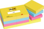 Post-It 653TFEN pouch autoadesiva Quadrato Multico...