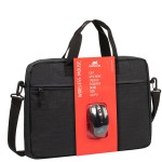 Rivacase Bundle Borsa Per Notebook Nera 15.6" ...