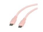 Roline Cavo Usb Colorato, 1M, Rosa
