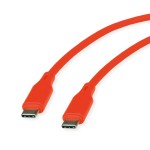 Roline Cavo Usb Colorato, 1M, Arancione