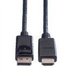 Cavo Dp-Hdtv 2Mt M/M Value Displayport-Hdmi 2K1080...