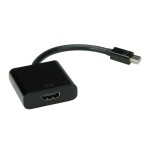 Adattatore Mini Dp-Hdmi 2K 60Hz M/F Con Cavo 0,10C...