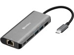 Sandberg USB-C Dock HDMI+LAN+SD+USB,61W 136-18 Ada...