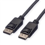 Roline Green Displayport Cable, Dp - Dp, M/M, Blac...