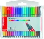 STABILO Pen 68 Mini marcatore Multicolore 20 pz