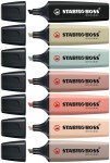STABILO BOSS NatureColors evidenziatore 6 pz Punta...