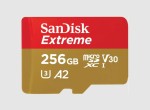 SanDisk Extreme 256 GB MicroSDXC UHS-I Classe 3