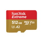Compra SanDisk Extreme 512 GB MicroSDHC UHS-I Classe 10 SanDisk Extreme 512 GB MicroSDHC UHS-I Classe 10