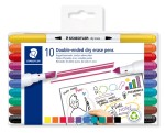 Staedtler 3010 evidenziatore 10 pz Fibre tip Multi...