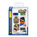 Staedtler Lumocolor 317 C10 marcatore permanente C...