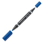 Staedtler Lumocolor Duo marcatore permanente Punta...