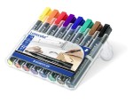 Staedtler 352 WP8 marcatore permanente Nero, Blu, ...
