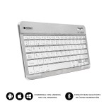 SUBBLIM TECLADO SMART BLUETOOTH SILVER Argento, Bi...