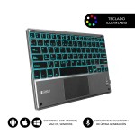SUBBLIM TECLADO SMART BACKLIT TOUCHPAD BLUETOOTH G...