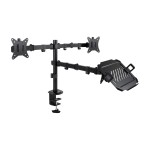 TooQ DB1202TN-B supporto da tavolo per Tv a scherm...