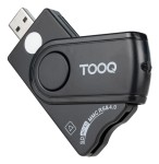 TooQ TQR-3012B lettore di card readers USB 2.0 Nero