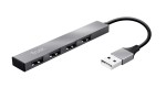 Trust Mini Usb Hub 4 Porte Halyx Aluminium
