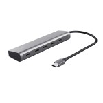 Trust Hub Halyx 5 Port Usb-C