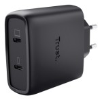 Trust Maxo Caricabatteria a 2 porte USB-C GaN da 6...