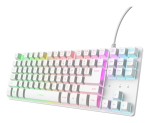 Trust GXT 833W Thado TKL tastiera Gaming USB QWERT...