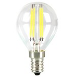 V-TAC VT-1996 Lampadina LED E14 4W MiniGlobo Filam...