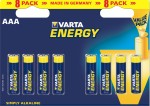 Batteria Ministilo Aaa Lr03 Energy Megapack 8Pz 1,...