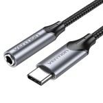 Vention BGMHA cavo audio 0,1 m 3.5mm USB tipo-C Gr...