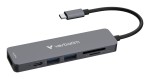 Verbatim 32156 hub di interfaccia USB 3.2 Gen 1 (3...