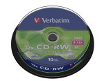 Verbatim CD-RW 12x 700 MB 10 pz