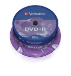 Verbatim 25 Dvd+R 4,7Gb Azo 16X Cake