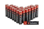 Verbatim Alkaline Battery Aa  24-Pack (Box)
