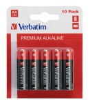 Verbatim Alkaline Battery Aa 10-Pack (Hangcard)