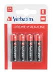 Verbatim Alkaline Battery Aa 4-Pack (Hangcard)