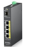 Zyxel Switch Industriale Unmanaged, 4X Gigabit Poe...